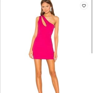 Revolve Superdown Nava Asymmetrical Mini Dress